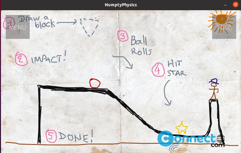 NumPy 物理游戏