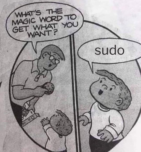 sudo