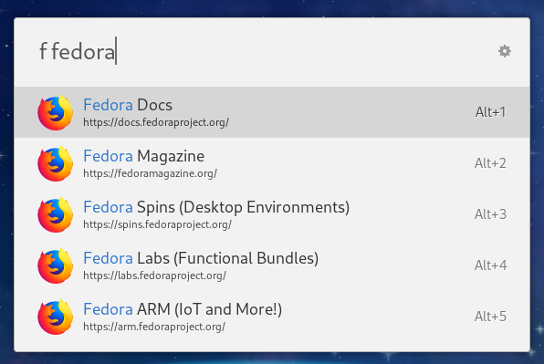 Firefox Ulauncher 扩展搜索 Fedora