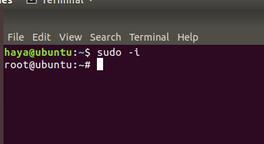 Ubuntu sudo 命令