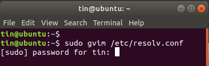 使用 GVim 在 linux 终端中编辑文件