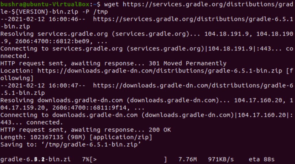 下载 Gradle 源