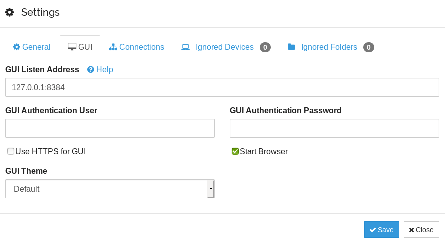 同步 gui 用户认证