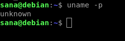 在 Debian 上显示处理器类型