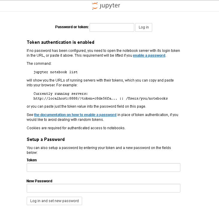 Jupyter 接口 1