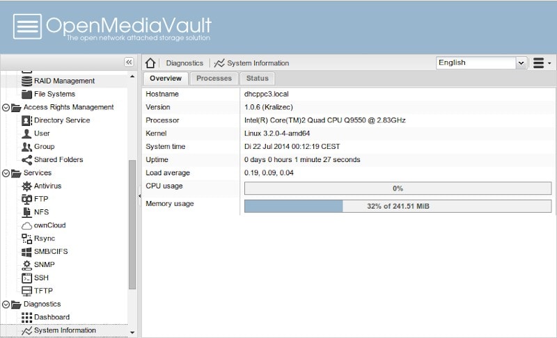 OpenMediaVault