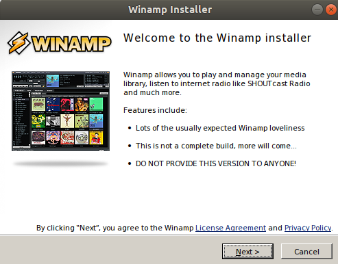 Winamp 安装程序