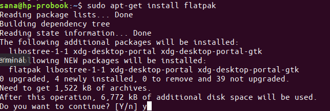 安装最新的 Flatpak 版本