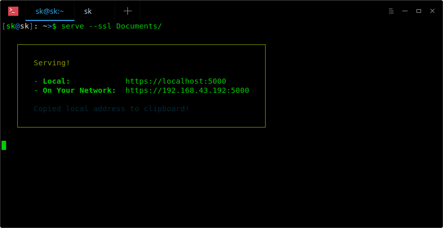 通过 SSL 提供内容