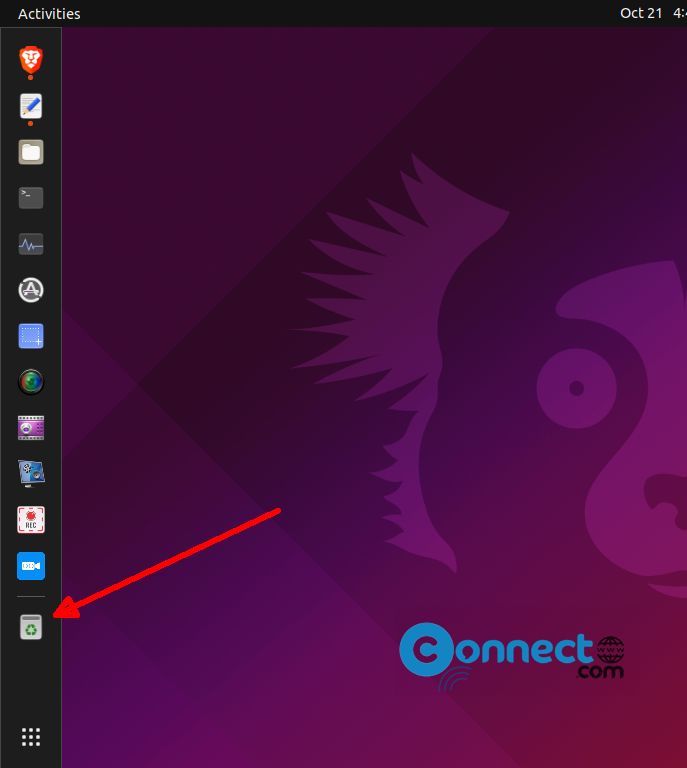 Ubuntu 垃圾箱图标