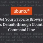 设置 Ubuntu 默认浏览器