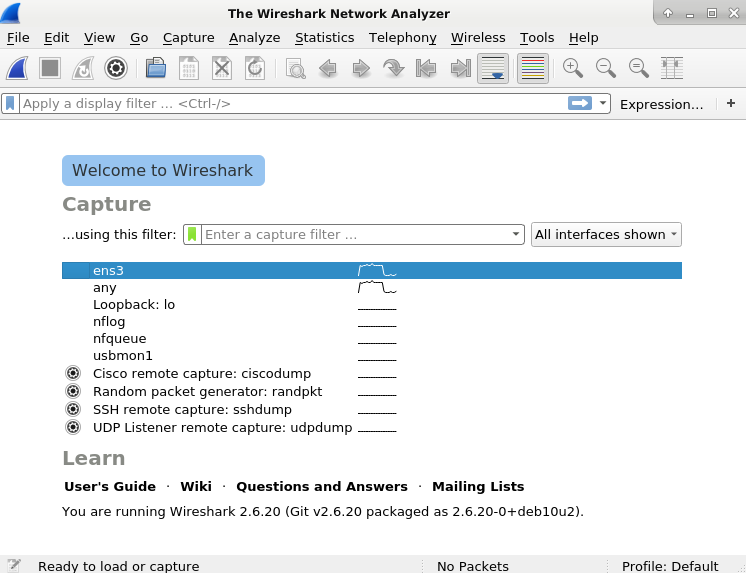 Wireshark 网络分析仪