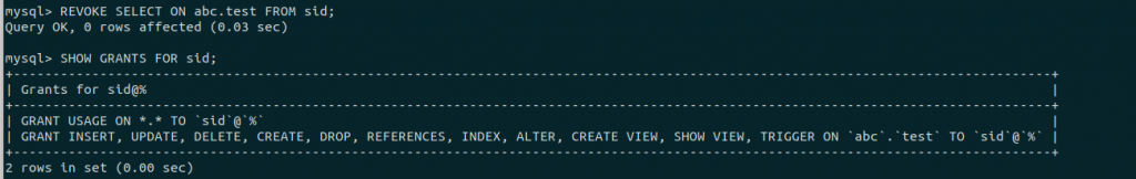 mysql-授予权限-8