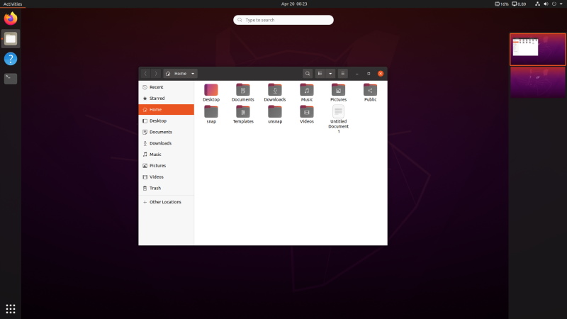 ubuntu 20 04 活动