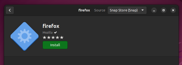 firefox  作为快照